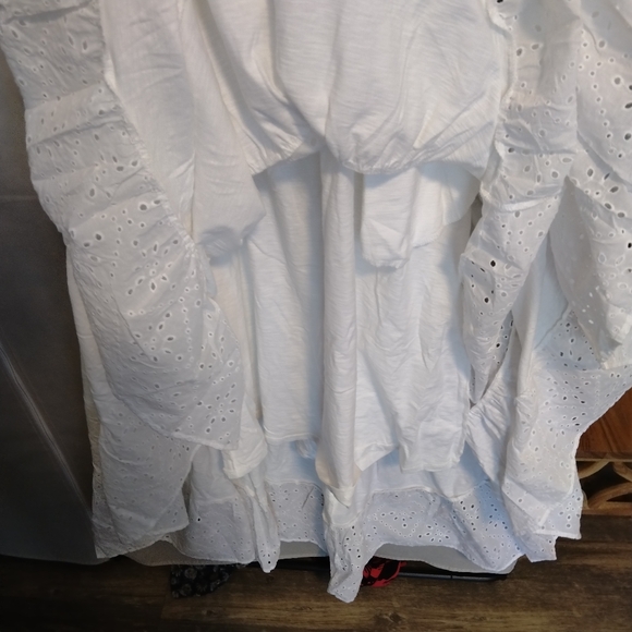 BNWT🤍Boden Broderie Mix Jersey Maxi Dress - Picture 10 of 11